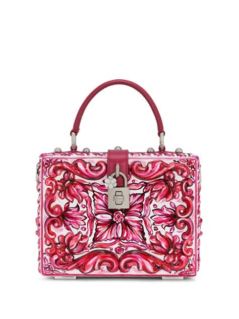 dolce gabbana majolica box bag.